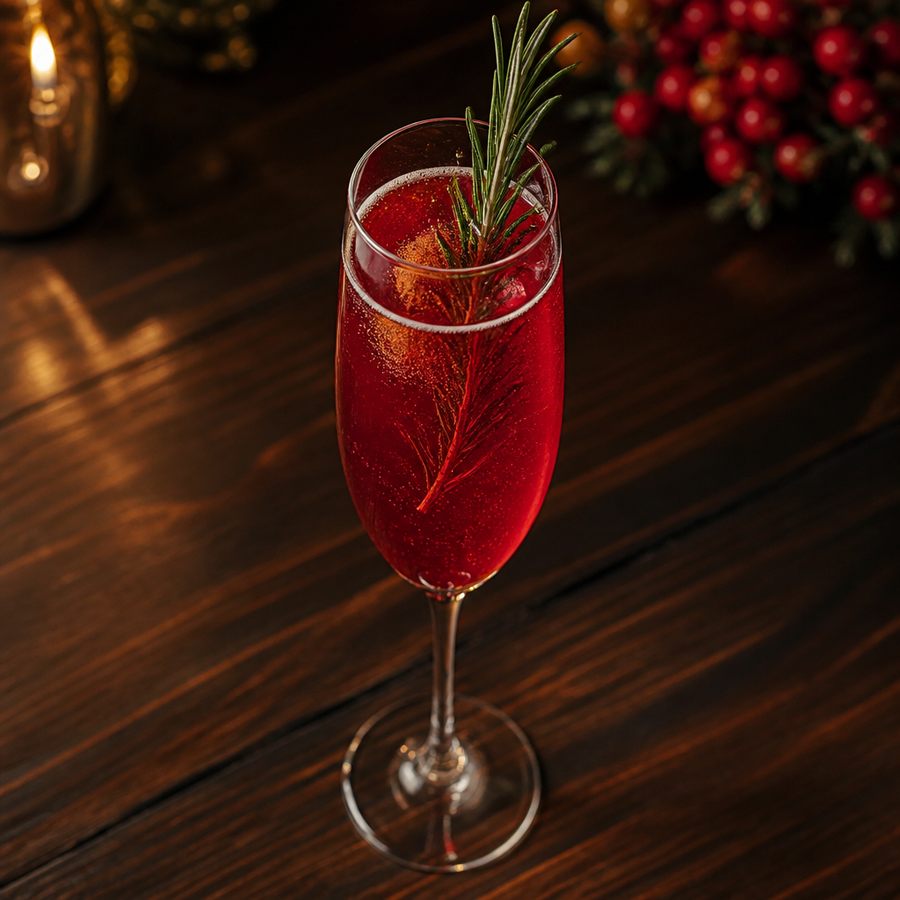 Poinsettia resep koktail