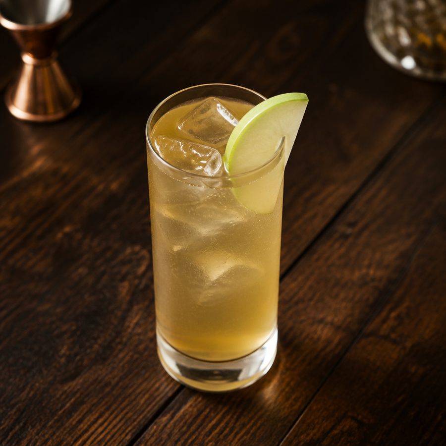 Pomme et Sureau cocktail opskrift