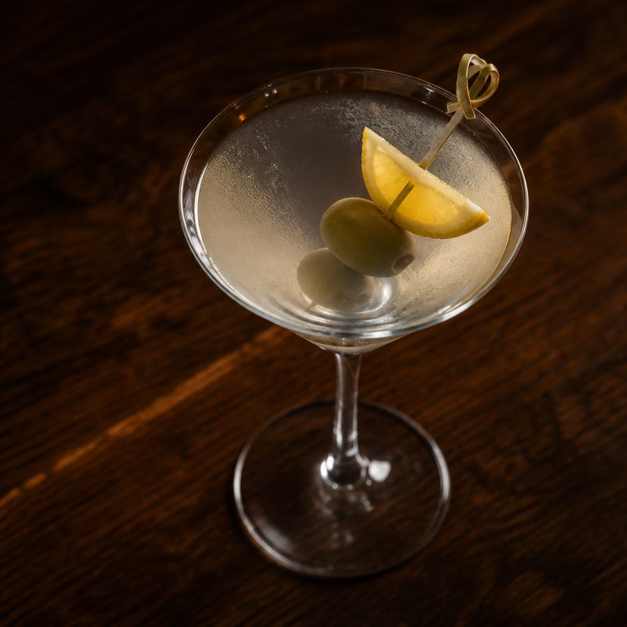 Preserved lemon martini สูตรค็อกเทล