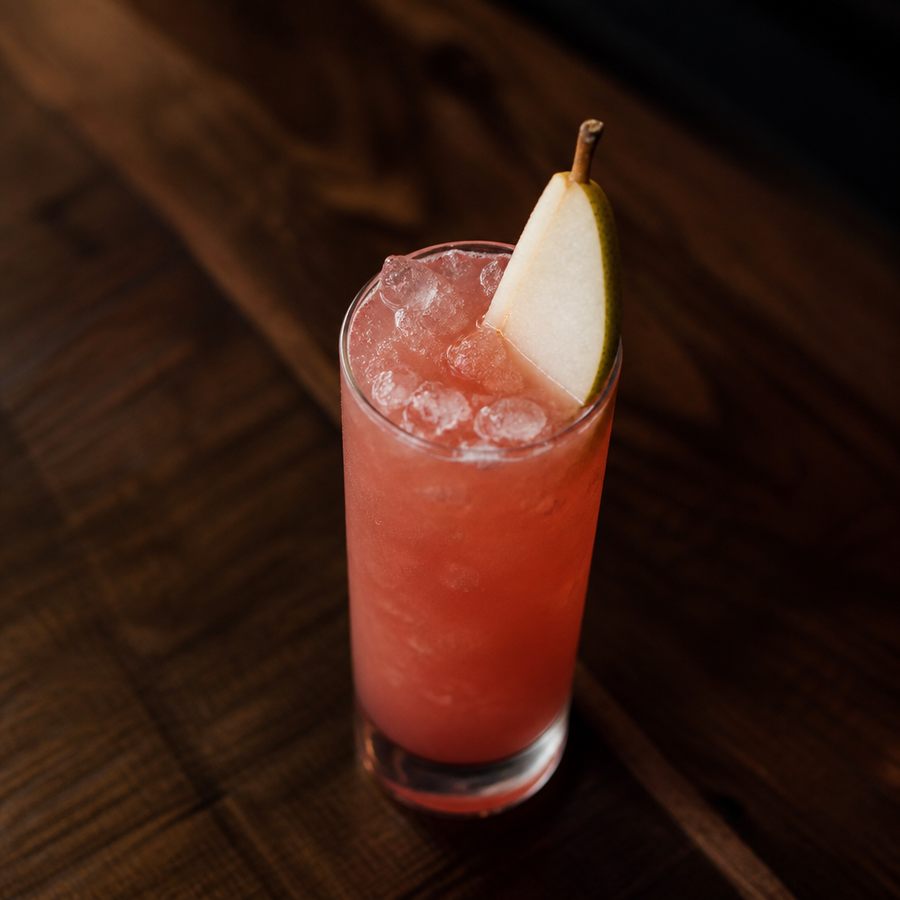 receta del cóctel Prickly Pear Mule - Versión de Kelsey