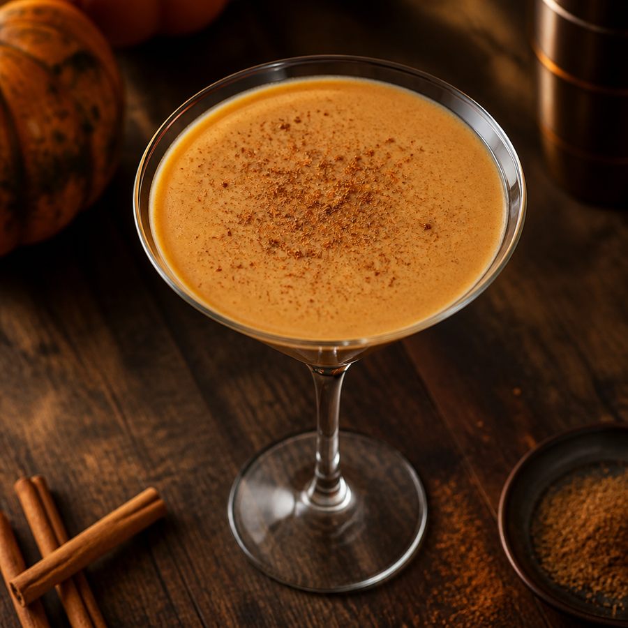 Pumpkin Pie Martini cocktail opskrift