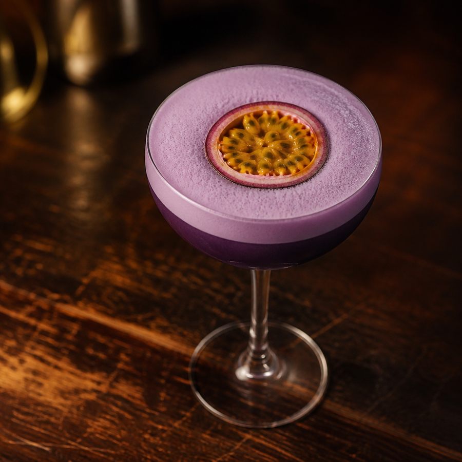 Purple Passion cocktail opskrift