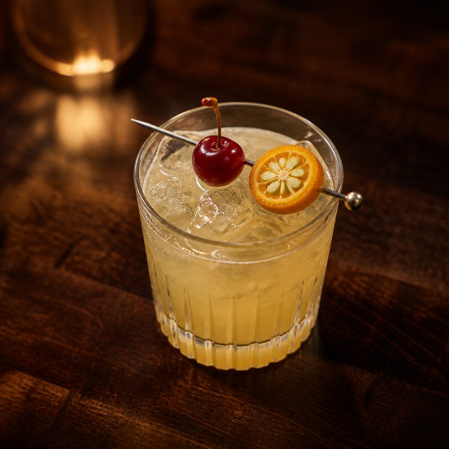 Ralph's Calmondin Daiquiri (on-the-rocks) สูตรค็อกเทล