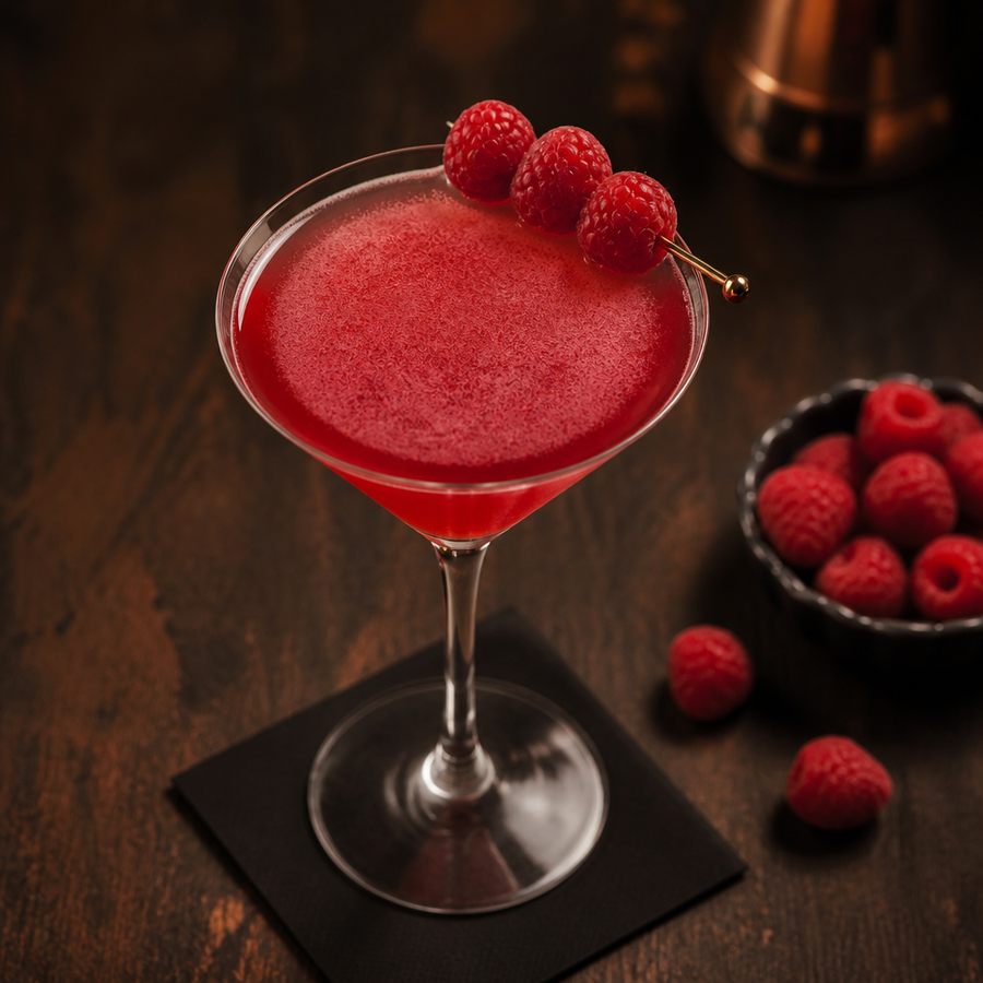 Recept na koktejl Raspberry Cosmopolitan