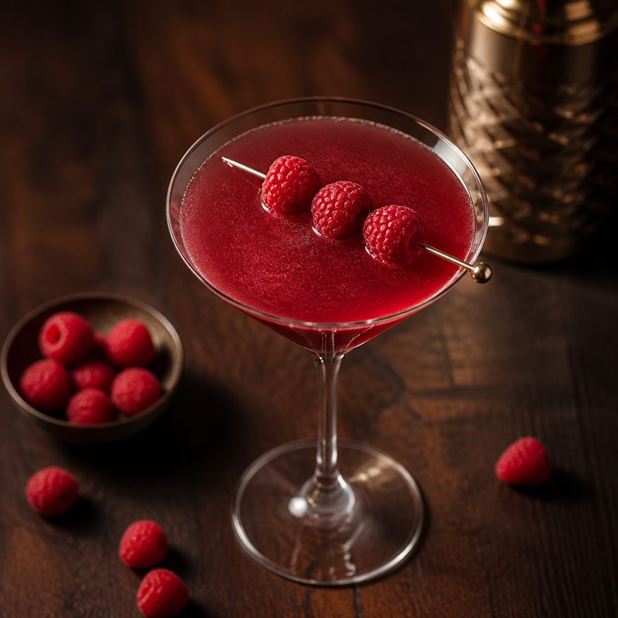 Raspberry Martini कॉकटेल रेसिपी