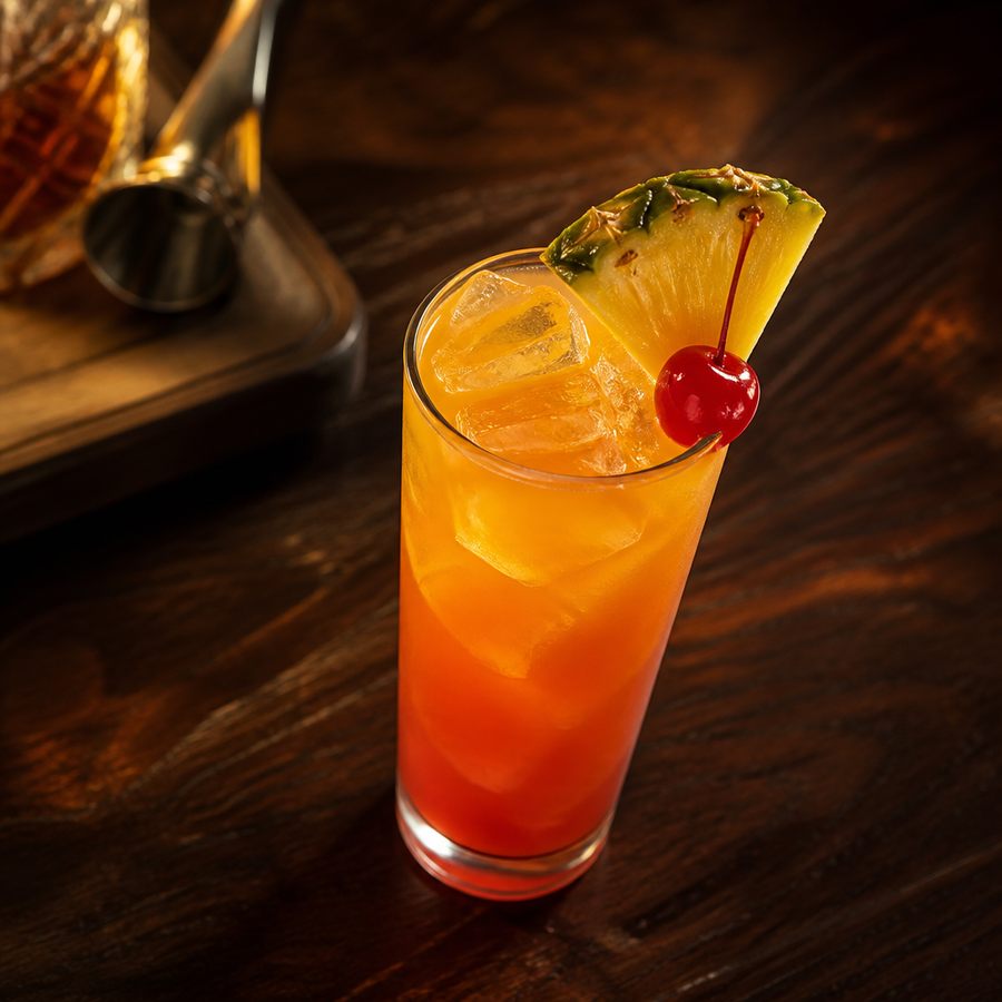 Reggae Rum Punch สูตรค็อกเทล