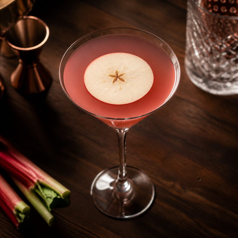 Rhubarb Triangle rețetă de cocktail