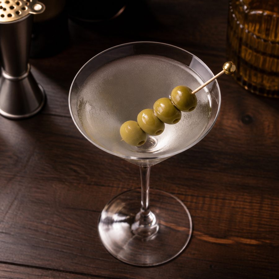 receita do coquetel Martini Bradford do Robert