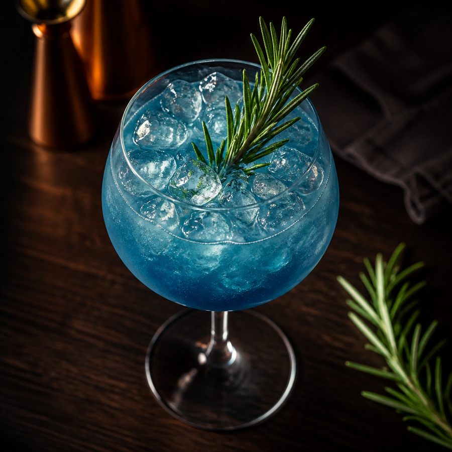 ricetta del cocktail Rosemary Blue
