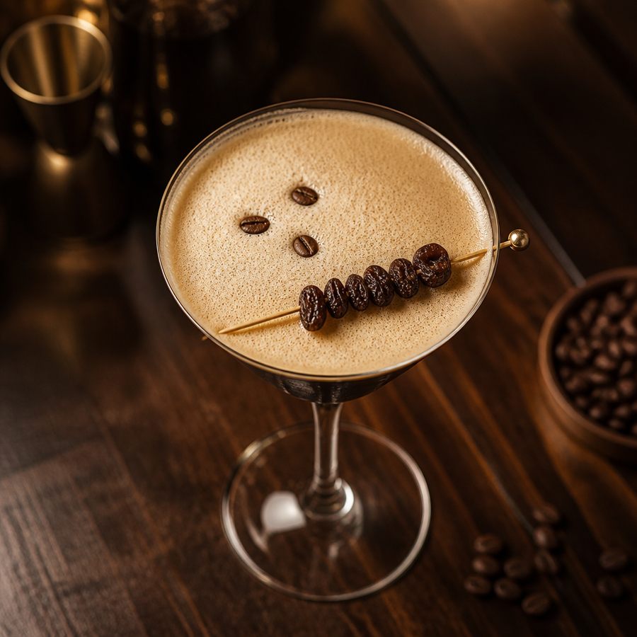 Rum & Raisin Espresso Martini Cocktail Rezept