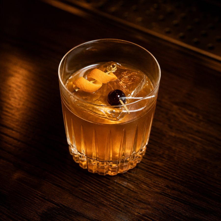 Sâmia's Almond Old Fashioned (blended scotch based) Cocktail Rezept
