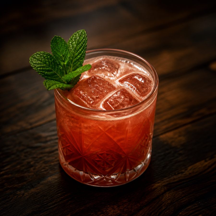 receta del cóctel Strawberry Jive de Sâmia