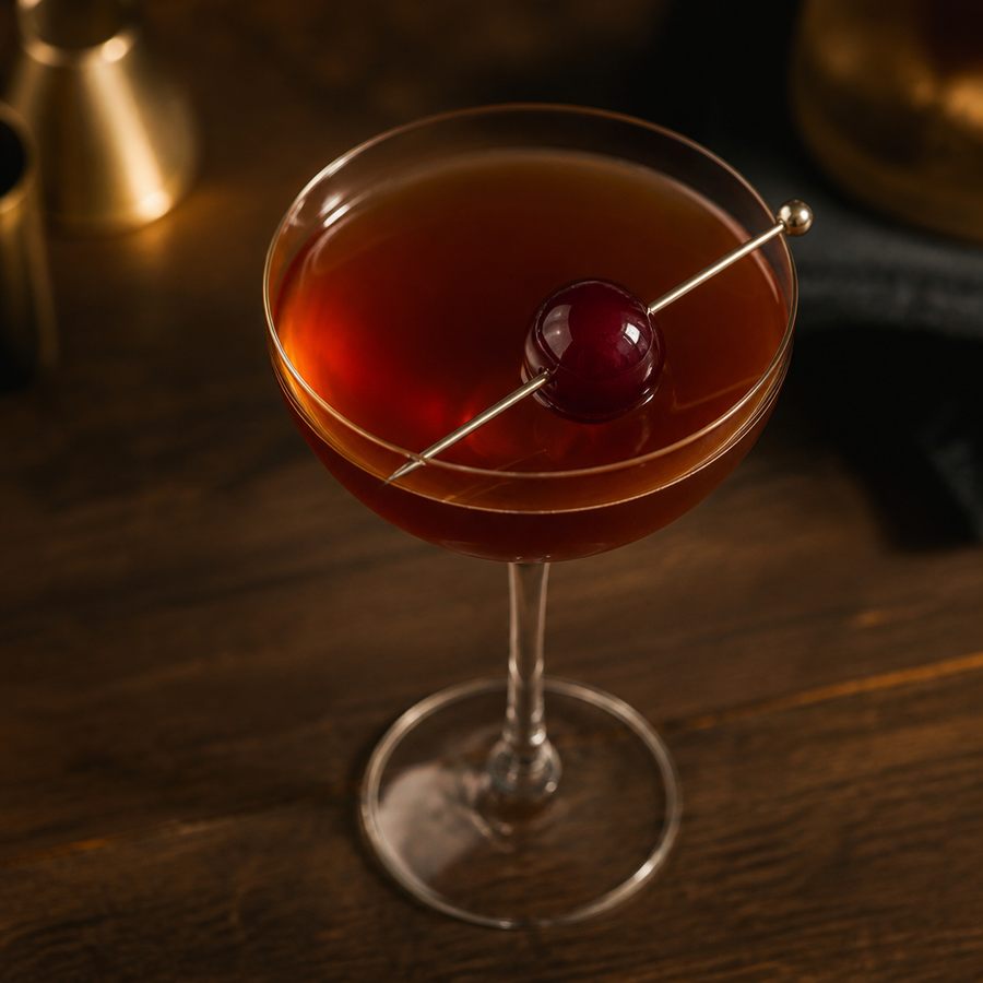 Sake Manhattan สูตรค็อกเทล
