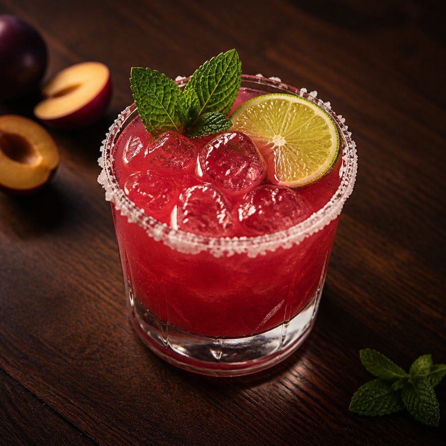 Salted Plum Margarita สูตรค็อกเทล