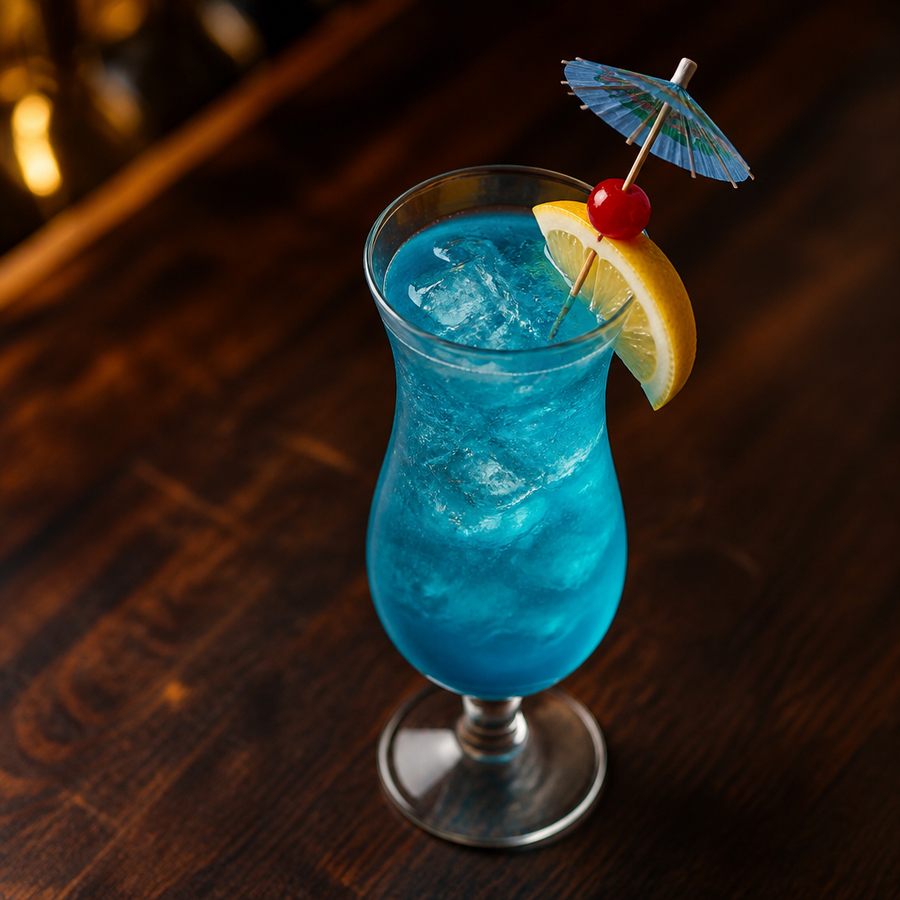 San's Aqua Velva Cocktail สูตรค็อกเทล