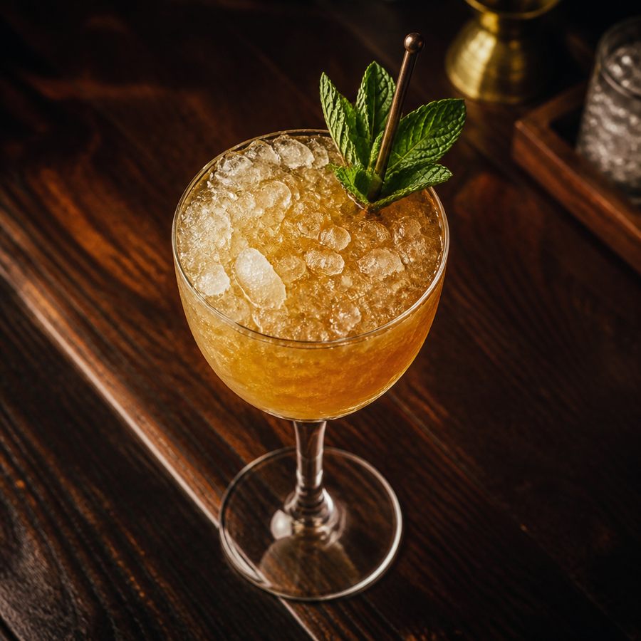 Scotch Swizzle cocktail opskrift