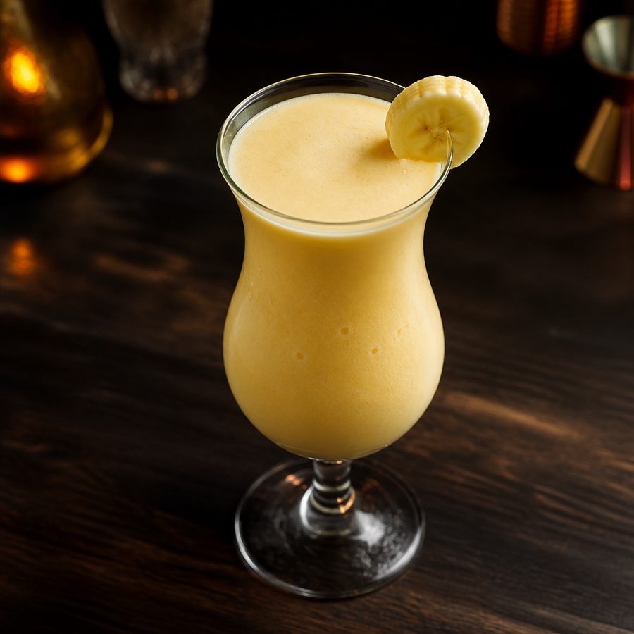Screaming Banana Banshee cocktail opskrift