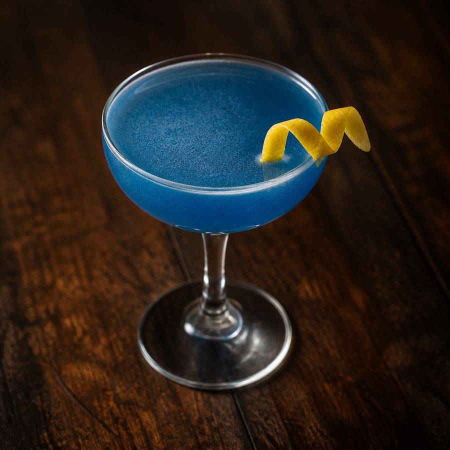 Sidecar No. Blue cocktail opskrift