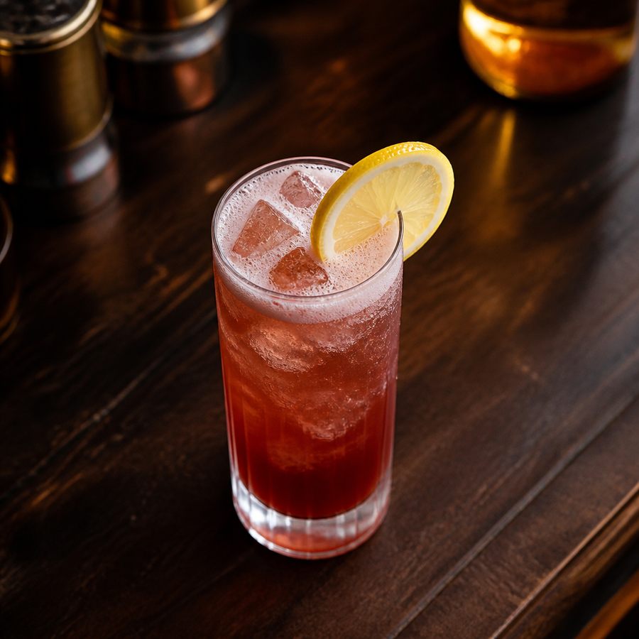 Sloe Gin Fizz สูตรค็อกเทล