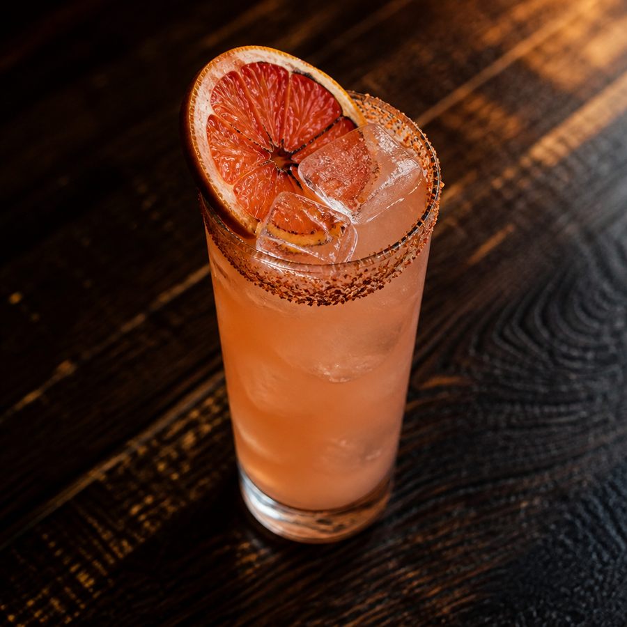 Smokin' Hot Paloma resep koktail