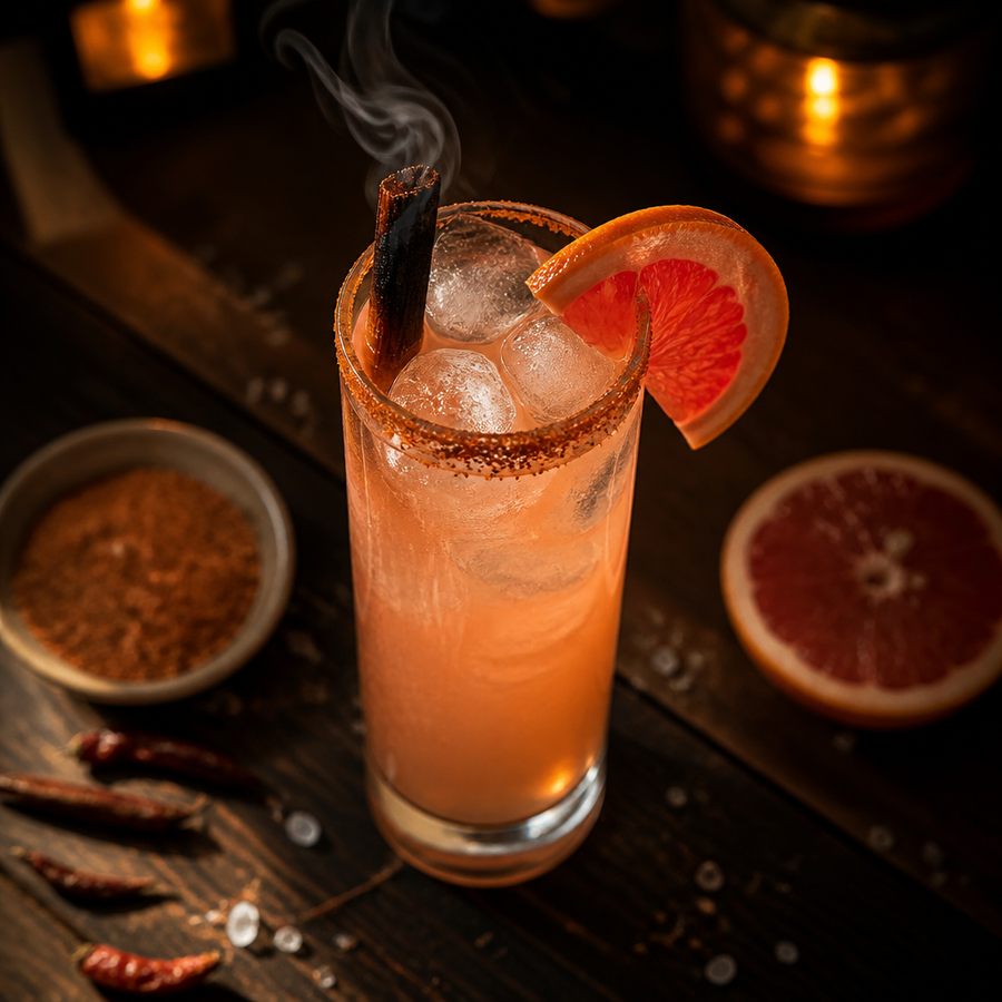 Smokin' Paloma Cocktail Rezept