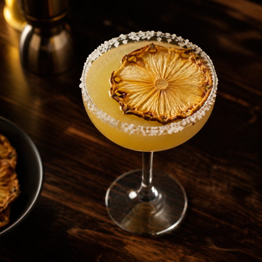 Smoky Pineapple Margarita Cocktail Rezept
