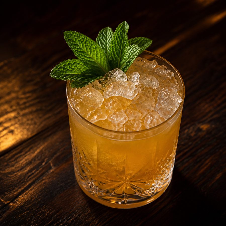 Southern Mint Cobbler cocktail opskrift