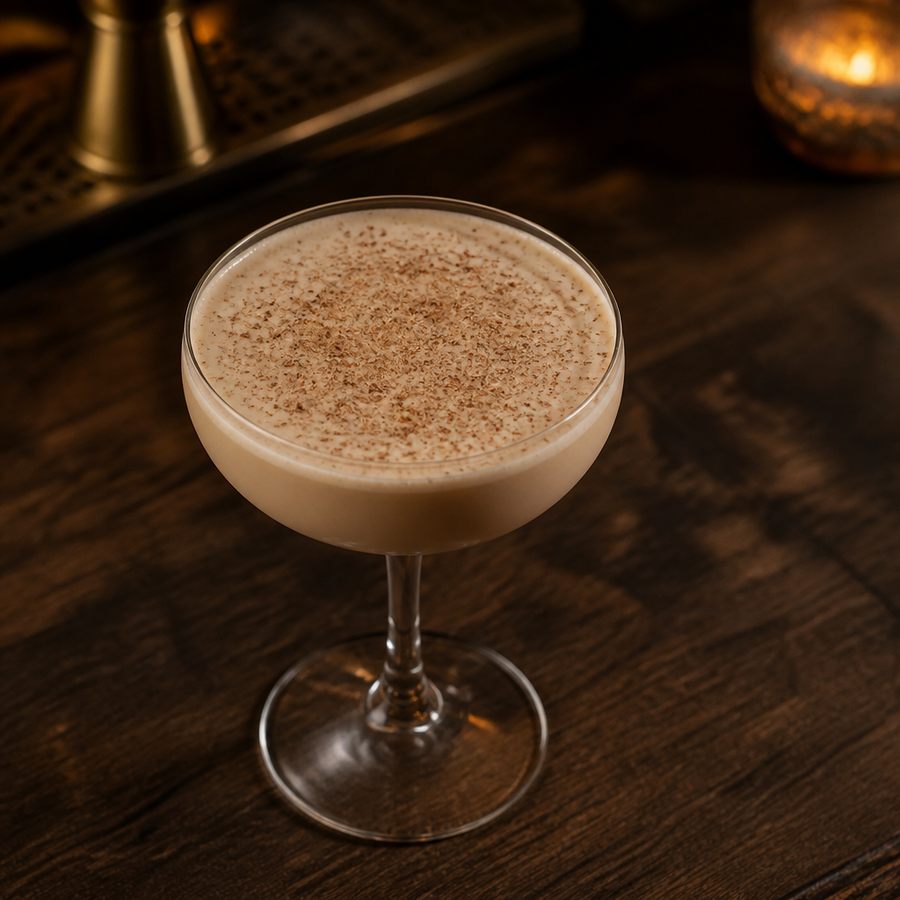 Spiced Alexander cocktail opskrift