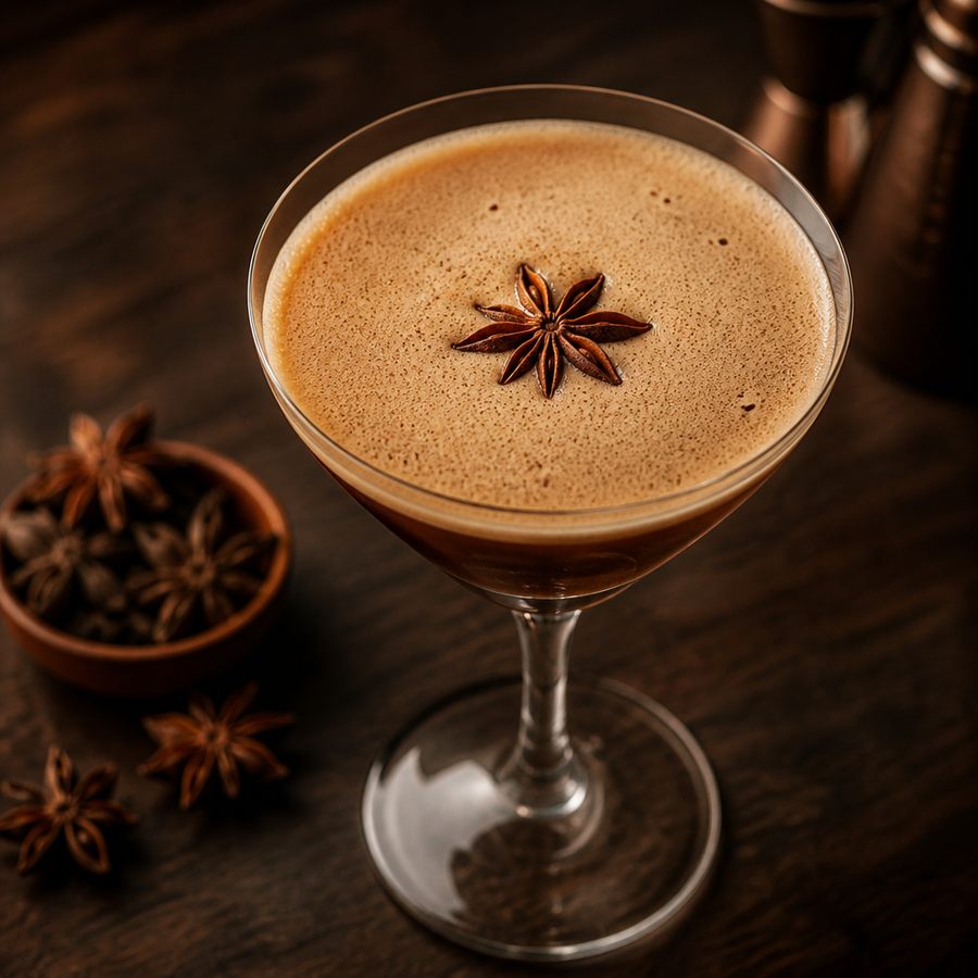 Spiced Espresso Martini สูตรค็อกเทล