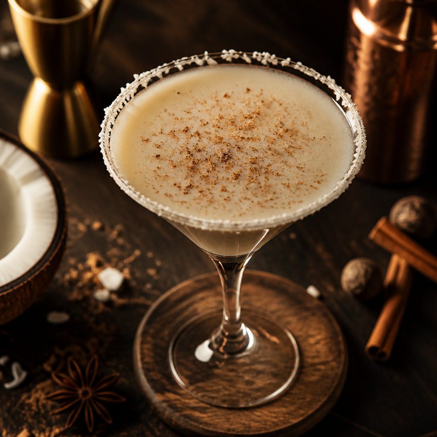 ricetta del cocktail Spiced Rum Coco Martini