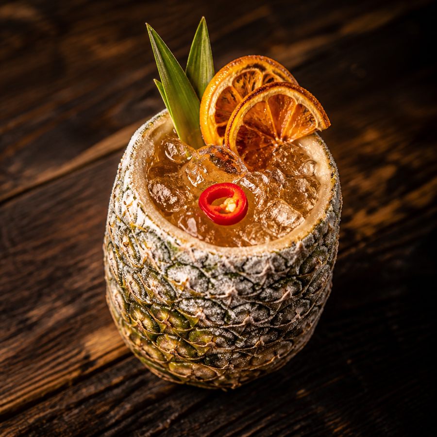 Spicy Mai Tai Cocktail Rezept