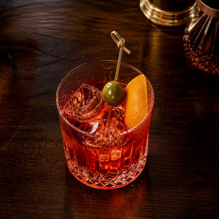 Spritz Al Bitter (Spritz Veneziano) สูตรค็อกเทล