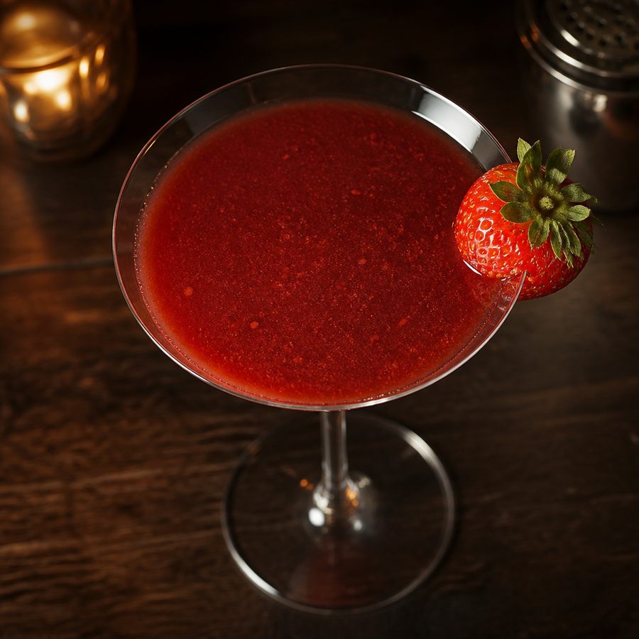 Eperlekvár & Balzsamecet Martini koktél recept
