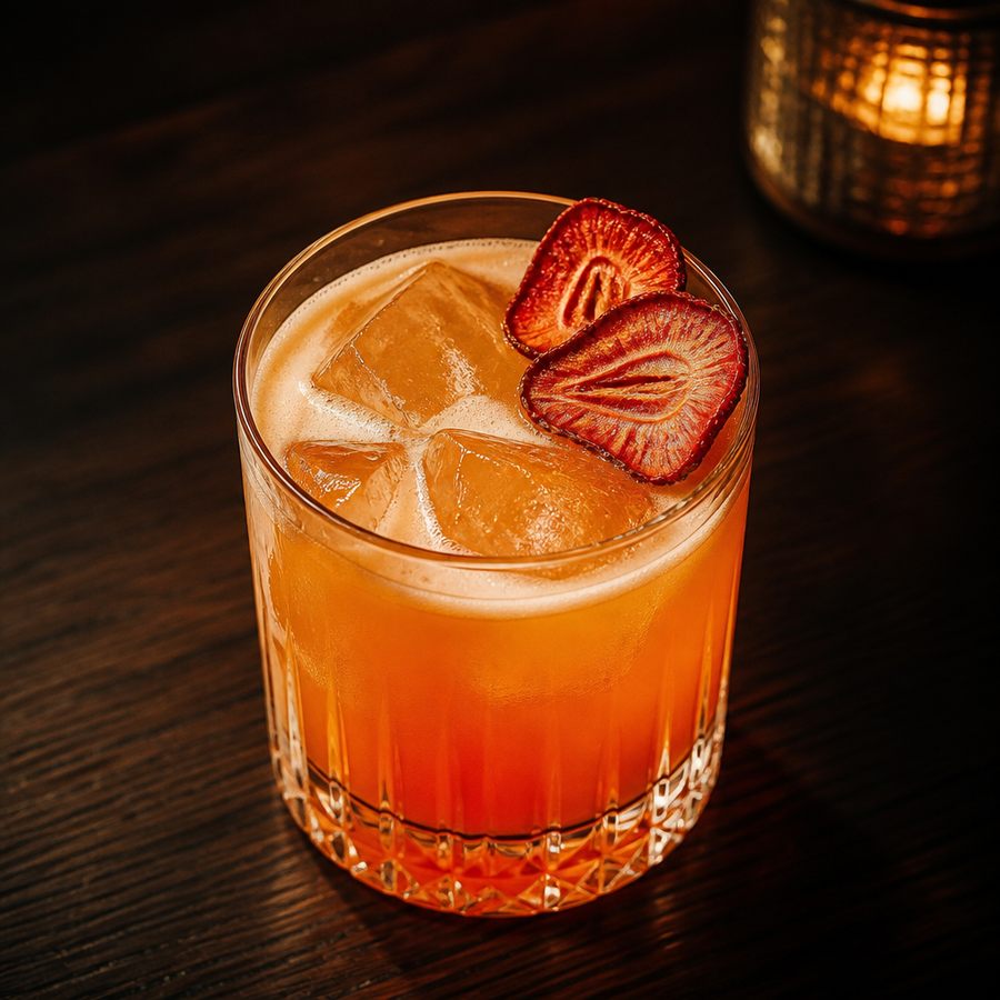 Sunset Sour Cocktail Rezept