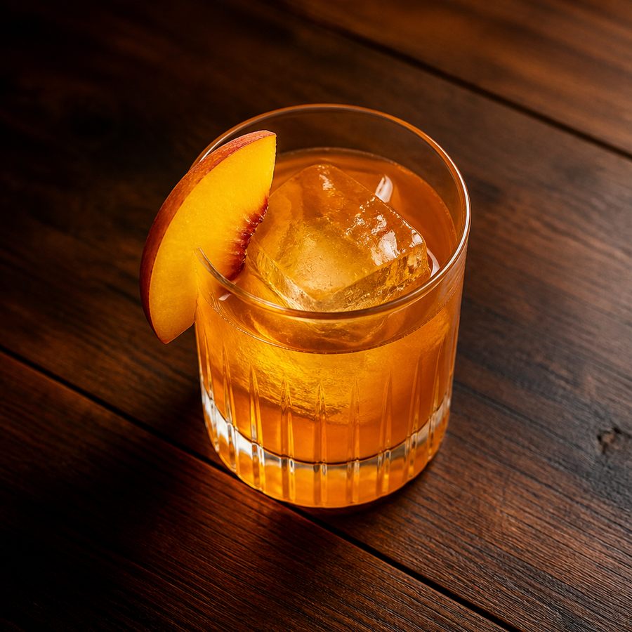 ricetta del cocktail Sweet Peach Old-fashioned