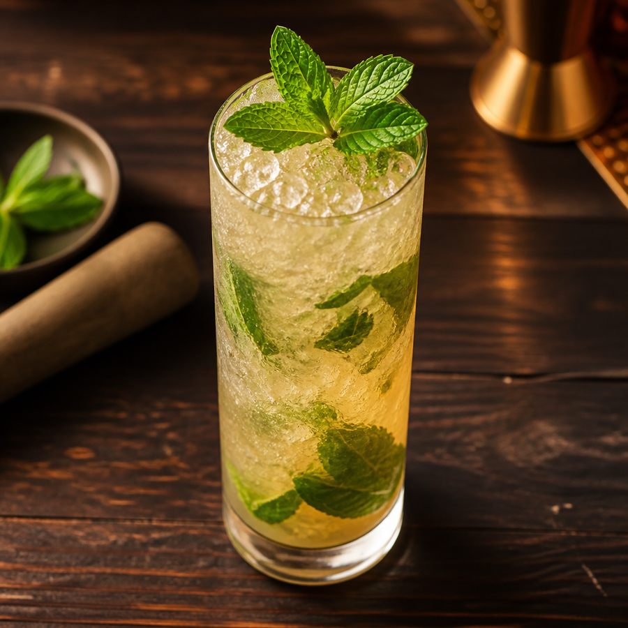 Temperance Ginger Mojito (Non-alcoholic) สูตรค็อกเทล