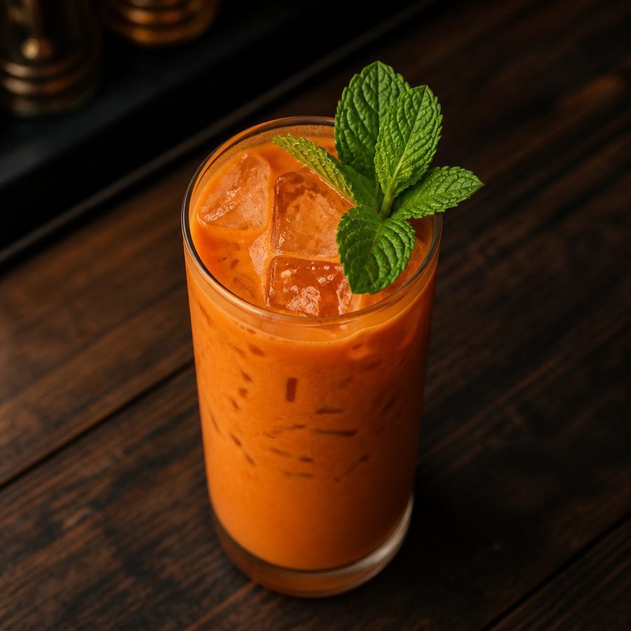 Thai Iced Tea Cocktail Rezept