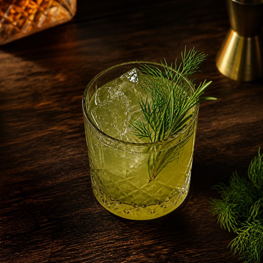 Tipsy Herb kokteili retsept