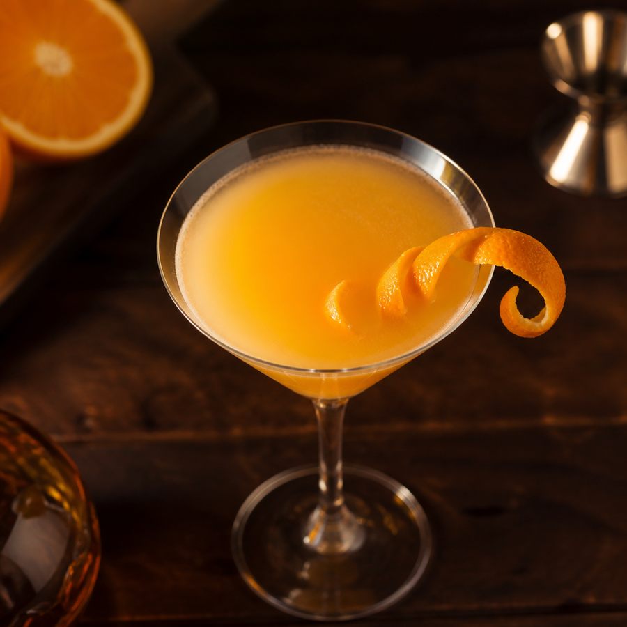 Toast & Orange Cocktail สูตรค็อกเทล
