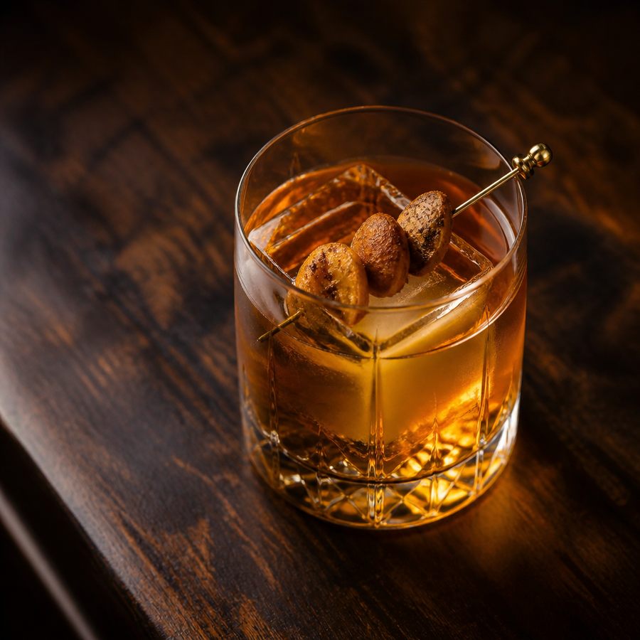 Toasted Old Fashioned Godfather Cocktail Rezept