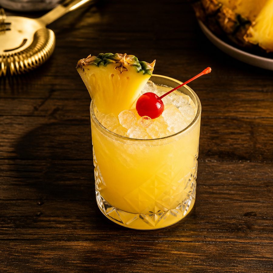 Tropical Pineapple Daiquiri Cocktail Rezept