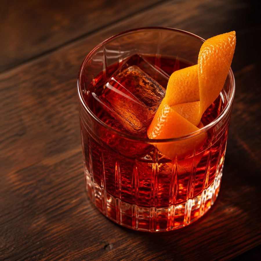 Tsipouro Negroni resep koktail