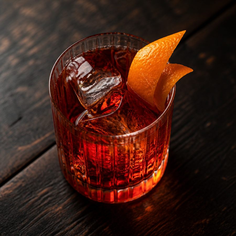 Tunnel Negroni สูตรค็อกเทล