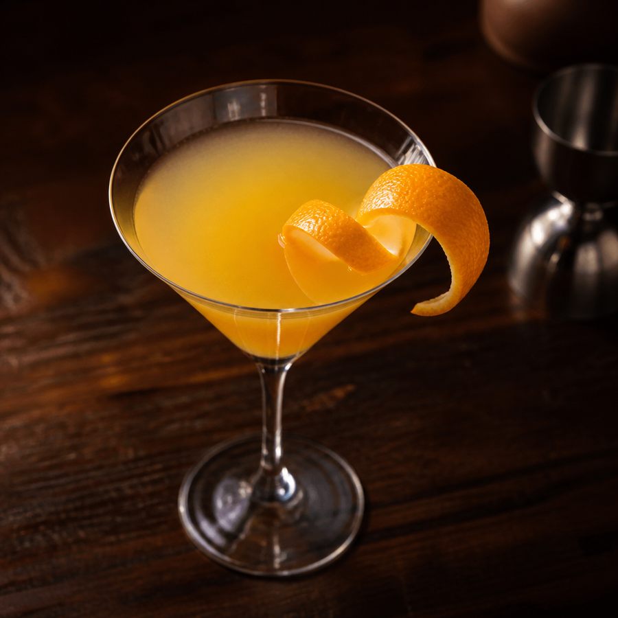 Valencia Martini Cocktail Rezept