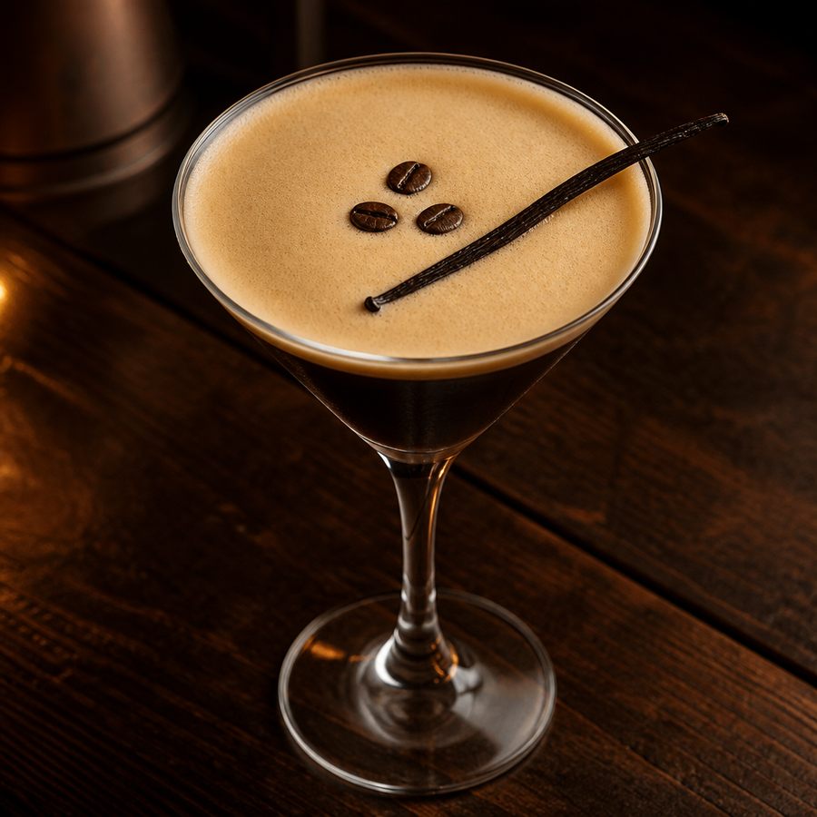 Vanilla Espresso Martini Cocktail Rezept