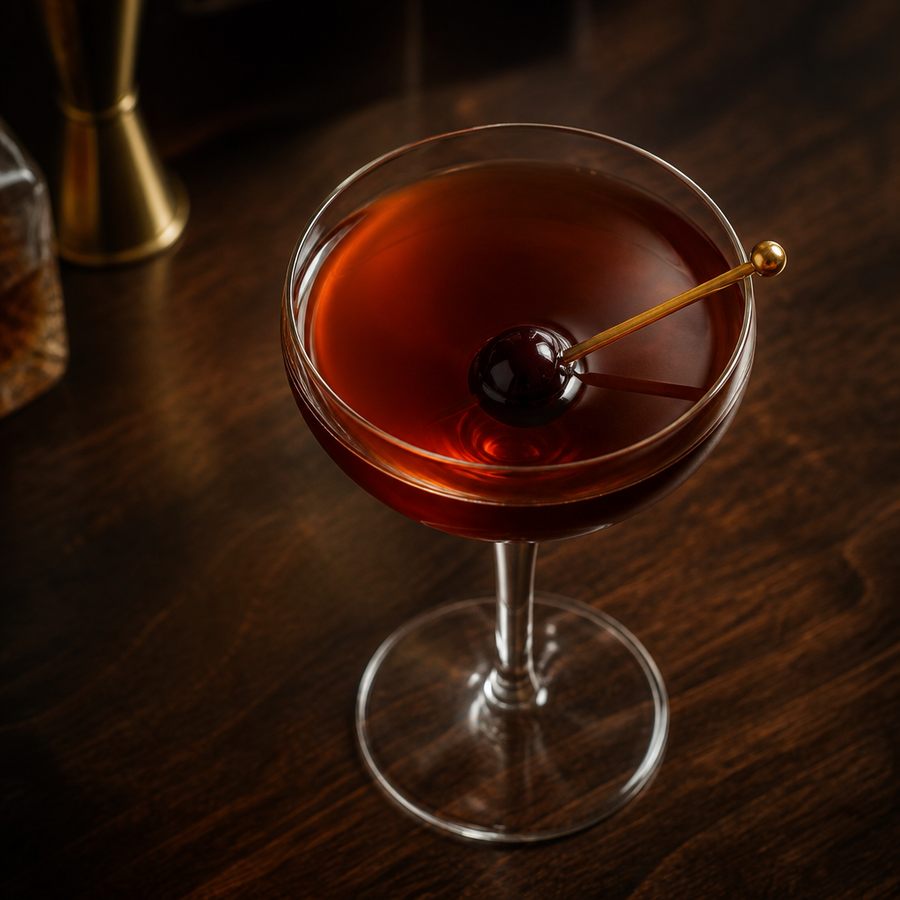 Vincent's Manhattan (Perfect) 칵테일 레시피