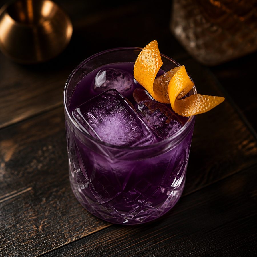 Violet Negroni przepis na koktajl