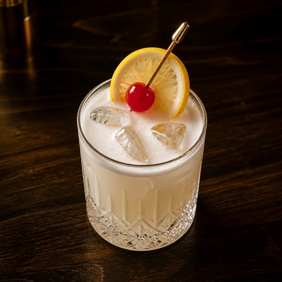 Vodka Sour Cocktail Rezept