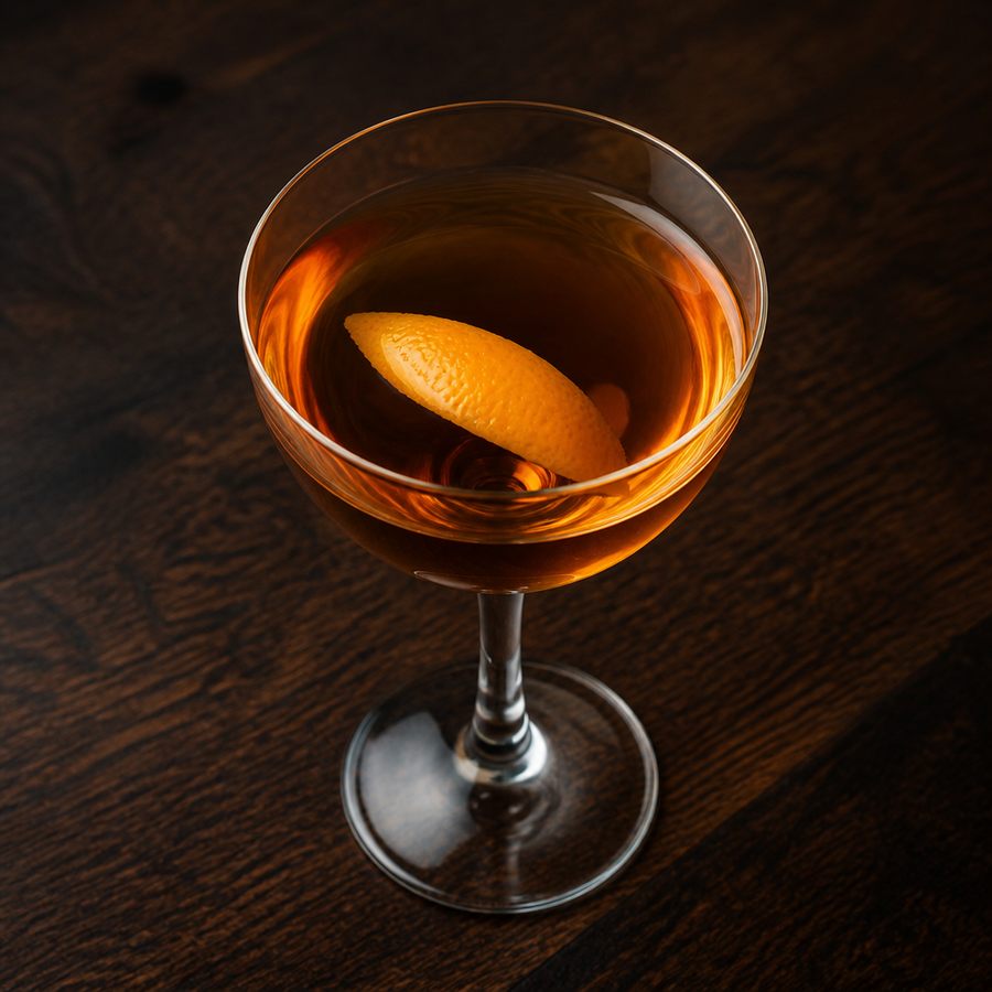 Warmer Old Fashioned Cocktail Rezept