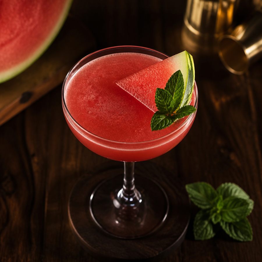Watermelon kokteiļa recepte